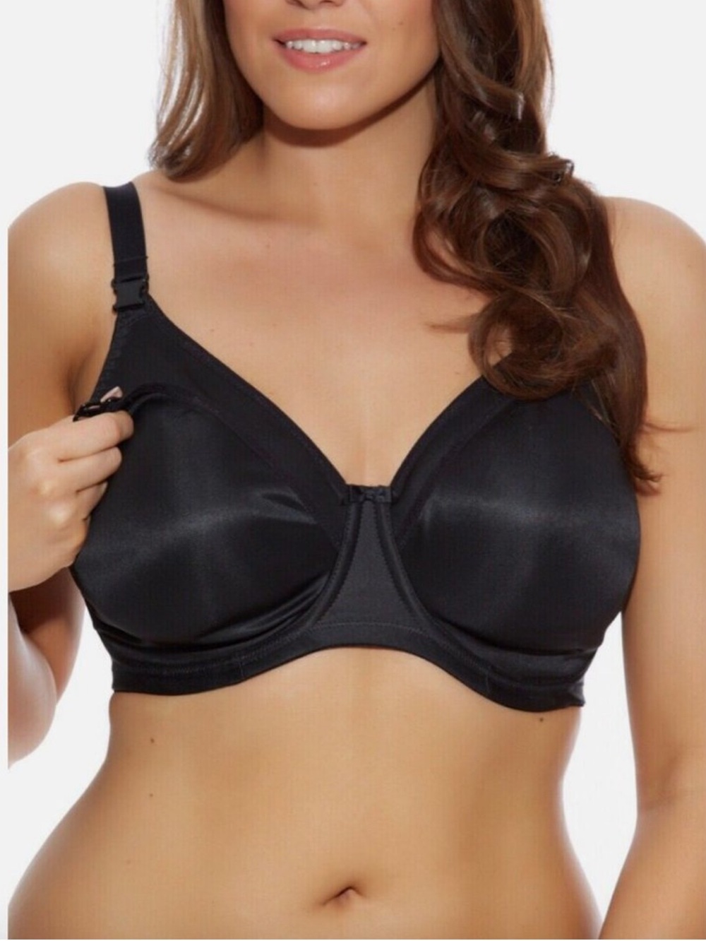 Elomi Smoothing  Underwire Molded Nursing Bra New Size 36G